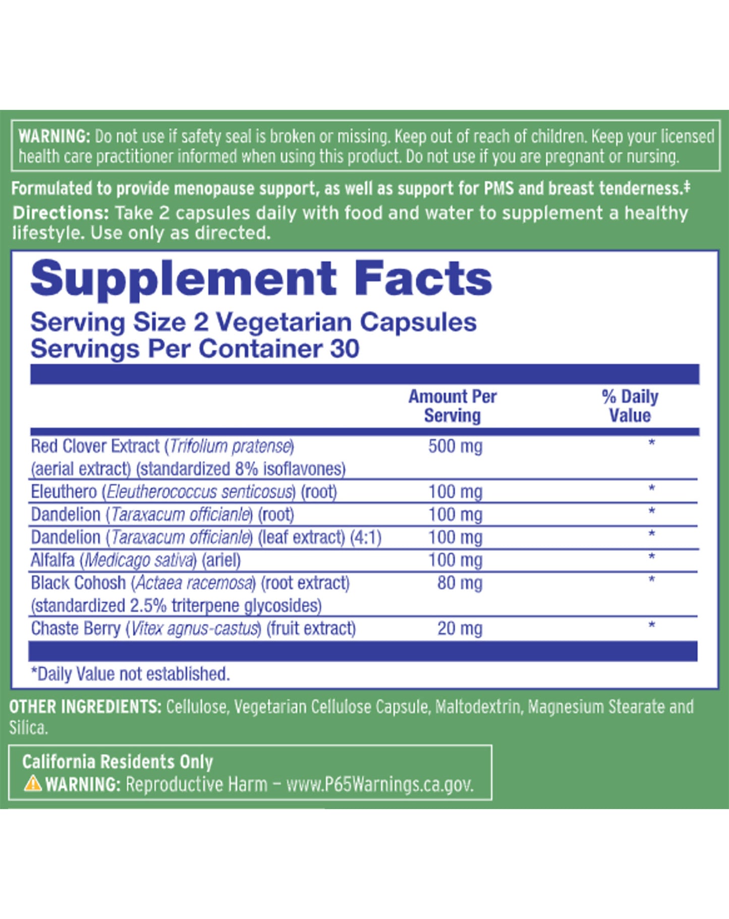 Midlife Balance Formula